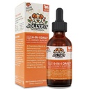6-in-1 Kidney Köpekler ve Kediler için Destek - Sağlıklı Çocuk Fonksiyonlarını, Enerji Seviyelerini ve Akışkan Dengesini Artırır - Veterinarian Formulated Herbal Supplement with B2 & B6 – 2 f oz (59 ml)