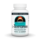 Kaynak Naturals L-Tryptophan, Mood, Relaxation ve Sleep*, 500 mg - 60 Capsules
