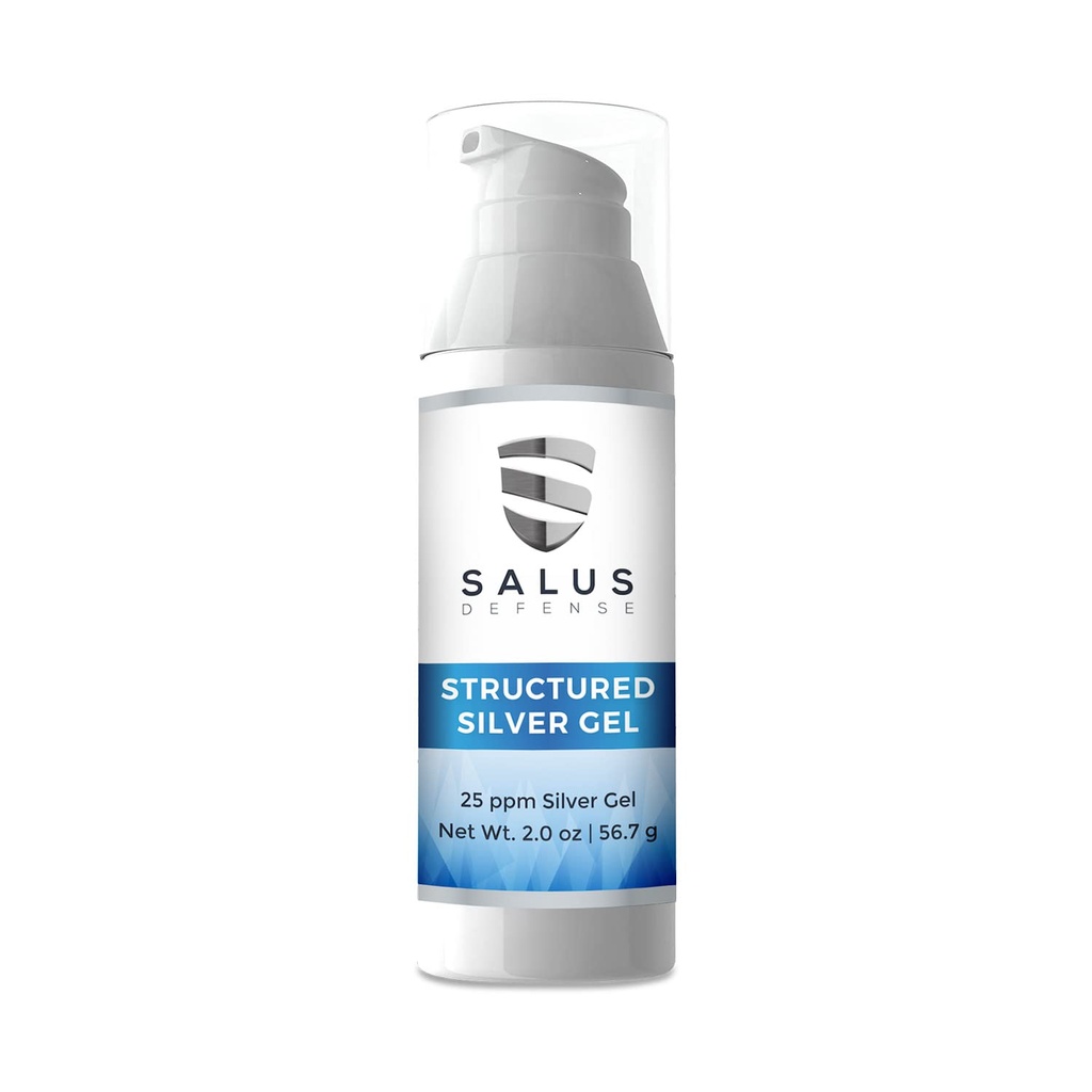 Yapılı Gümüş Gel - Bandajlar için Yararlı - Doğal El Sanitizer - Colloidal Silver'dan Daha İyi - Tüm Için 25ppm Güvenli.
