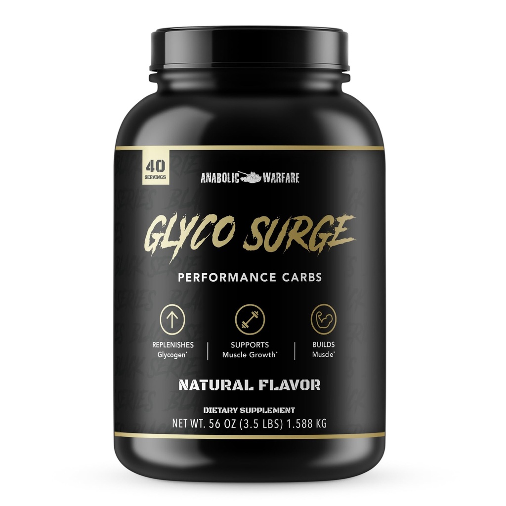 Erkek Savaş Glyco Cerrah Glycogen Supplement Performansı Lean Kas Büyümeye Yardımcı Olmak, Post Workout Recovery ve Endurance* (Doğal – 40 Hizmet)