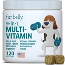 Dog Multivitamin - Köpek Vitaminleri ve Supplements - Digestive Enzymes & Probiyotikler - Köpekler ve Tüm Enerjiler için Probiyotikler - Immune System & General Health - 120 Soft Chew Dog
