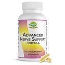 Gelişmiş Nerve Support Formula. Peripheral Neuropati, Sağlıklı Nerve Onarım ve Fonksiyonlar için Alfa Lipoic Asit ile Tamamlanır. En Güçlü Formula, 120 Capsules