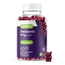 Viteey Melatonin Gummies 10mg - Yetişkinler Ekstra Güçlü Melatonin - Vegan, GMO Free, Gluten Free - Count 60