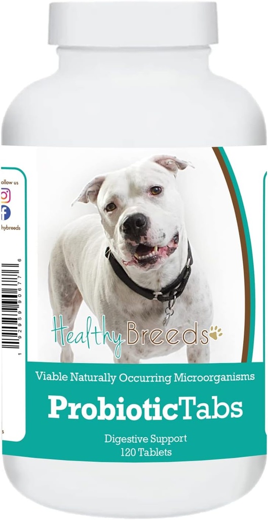 Sağlıklı Breeds Pit Bull Probiyotik Tabs 120 Kont