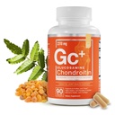 Essential Elements Glucosamine Chondroitin MSM Boswellia Serrata Hyaluronic Asit Supplement Ortak Destek Antioksiability için Supplement - 90 Capsules