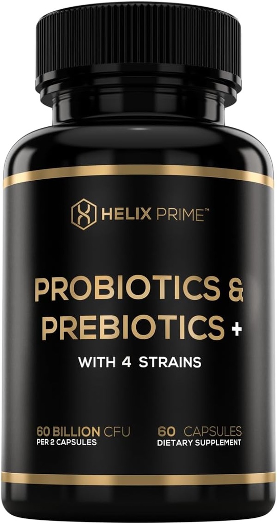 Kadınlar veya Erkekler Probiyotikler için Probiyotikler 60BN CFU Lactobacillus Acidofilius Bifidobacterium Lactis ABD'de Yapıldı