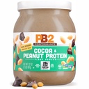PB2 Performance Peanut Plant Based Vegan Protein Powder | 20g Complete Protein, No Added Sugar, Prebiotic Fiber | Dairy Free, Certified Vegan, Non-GMO, and Gluten Free [Peanut with Dutch Cocoa, 2lb]