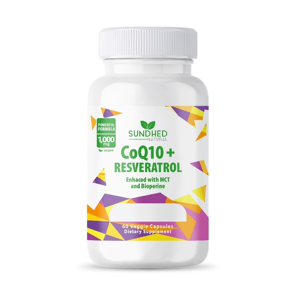 CoQ10 Güçlü Antioksi (Capsules Coq10+Resveratrol)
