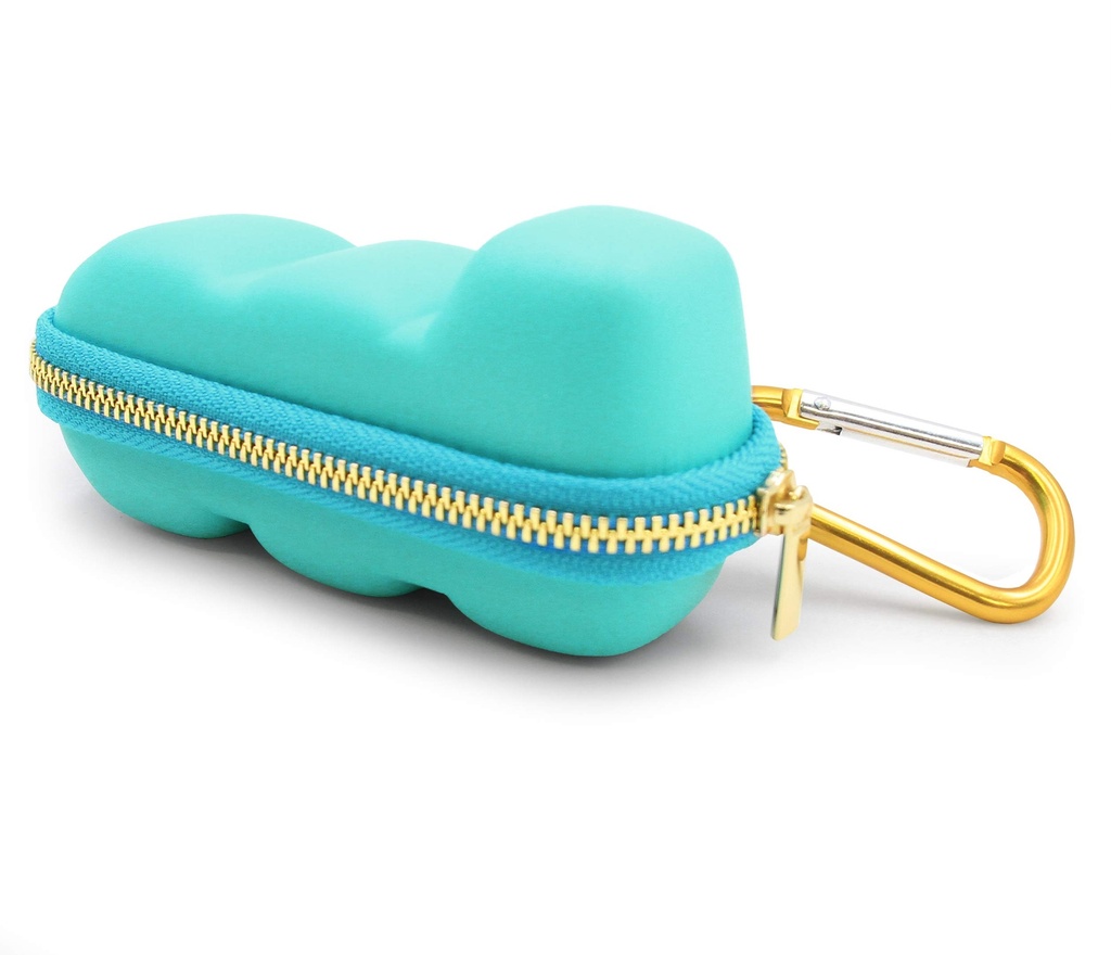 CASEMATIX Turquoise Asthma Inhaler Travel Case, Inhaler Tıp Eklem