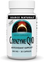 Source Naturals Coenzyme Q10, Antioksit Support* for Energy Production, Heart Function Support, Antioksi Koruma ve Sağlıklı Gums, 200 mg - 30 Vegetarian Capsules