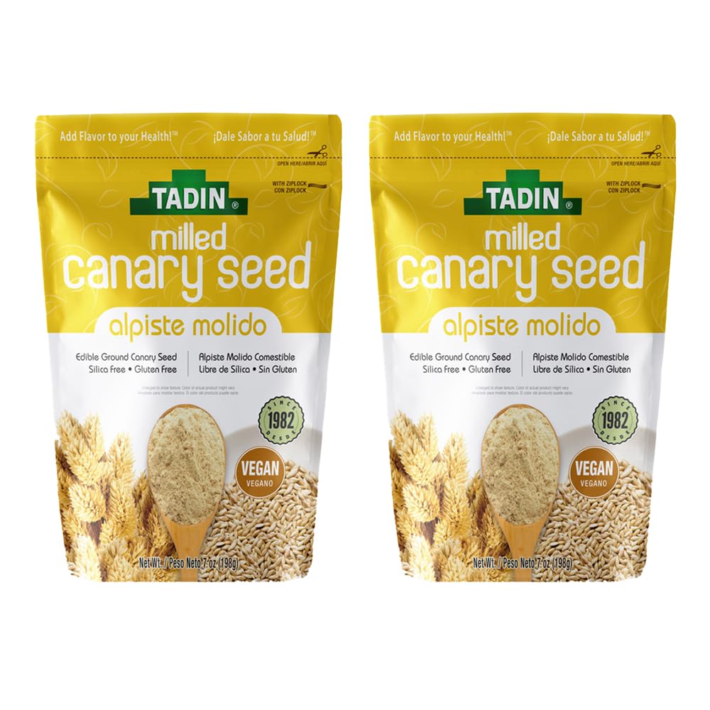Ground Canary Seed 100% İnsan Tüketimi için Doğal Diyetsel Supplement (2 P... Tarafından Tadin