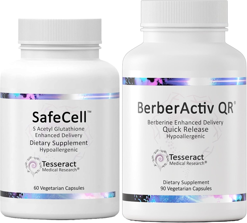 Master Antioksi & Immune Support, S-Acetyl Glutathione Supplement for Neuro Health Support & Berberine Immune Support Supplement