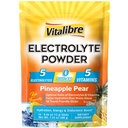 Elektrolytes Toz Paketleri | Magnezyum, Pyum, sodyum, C | Hızlı Hydration | Zero Sugar & Keto | 16 Stick Packs | Pineapple Pear Flavor