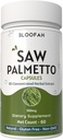 Saw Palmetto Capsules 500 mg | 10:1 Yoğun Ekstraksiyon | Serenoa Repens Herbal Supplement | Non-GMO, Gluten-Free Easy-to-Take Capsules (60 Count (Pack of 1))
