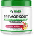Beta Alanine, Citrulline, L Arginine ve Caffeine - Strawberry Lemonade Flavor - 25 Hizmet