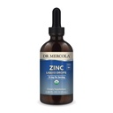 Dr. Mercola çinko sıvı damlaları - Destekler Immune & Organ Sağlığı - 15 mg Organik çinko sıvı damlaları - USDA Organik - NSF sertifikalı - Gluten-Free & Soy-Free - 3.88 fl oz (28 hizmet)