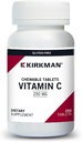 Kirkman Labs C 250 mg Chewable Tabletleri Stevia-250 Kont