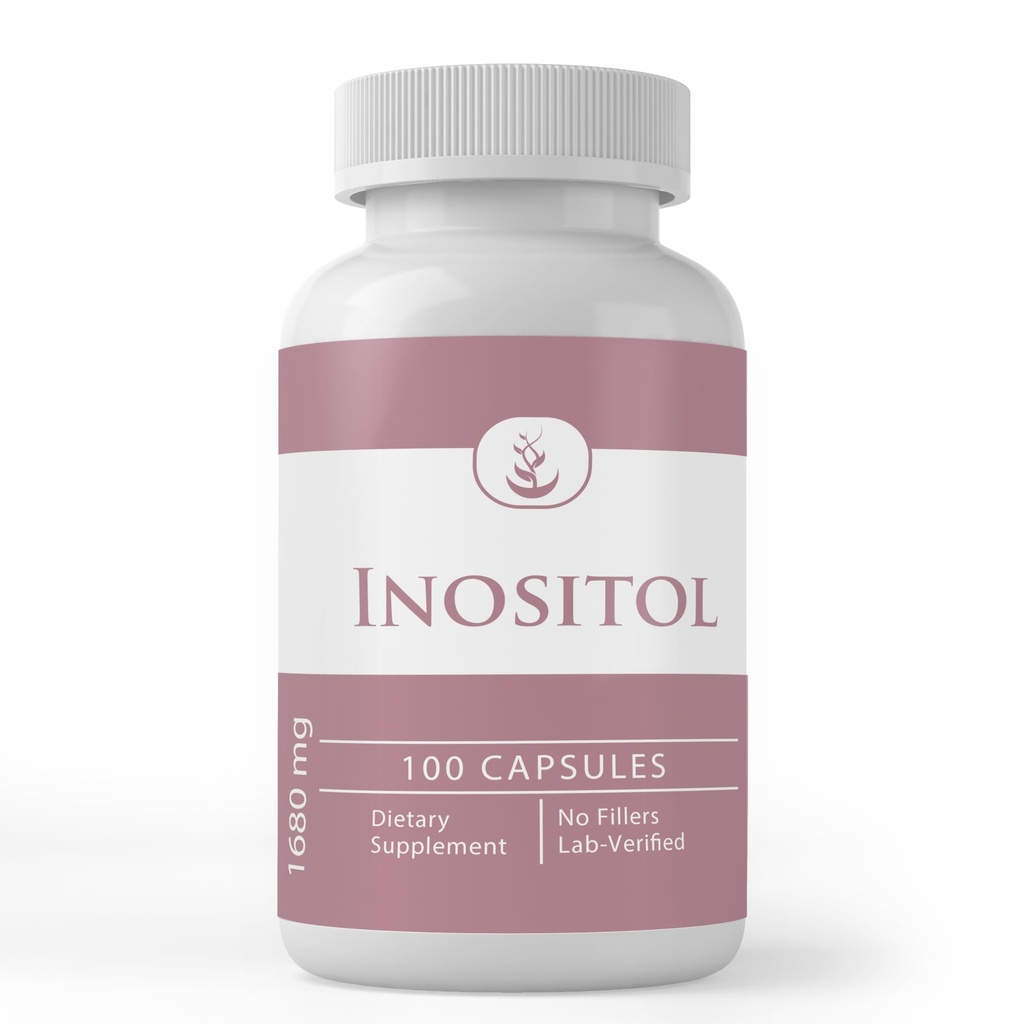 PURE ORIGINAL INGREDIENTS Inositol, (100 Capsules) Her zaman Pure, Hayır Katkılar veya Girers