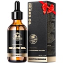 Waking Forest Beard growth Oil - Biotin Sandalwood Oil with Vitamin E, Rosemary & Castor for Blooder, Softer, Güçlü Ayılar (2oz)