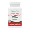 NaturesPlus Ultra Cranberry, Sustained release - 1000 mg, 120 Tablet - C - Vegetarian, Gluten Free - 60 Hizmetler