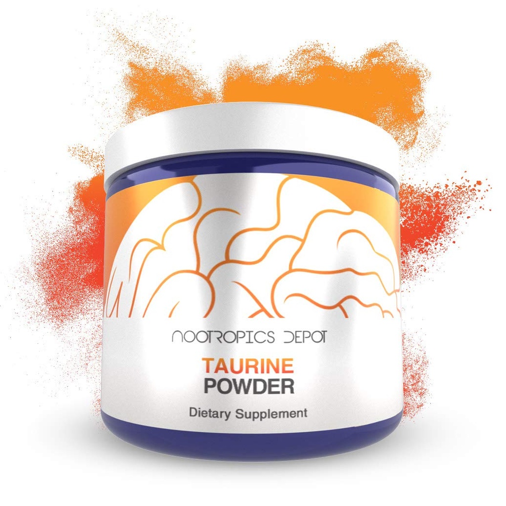 Taurine Powder | 500 Grams | Amino Acid Supplement | Supports Healthy Metabolic Function, Cardiovascular Health, and Healthy Stress Levels