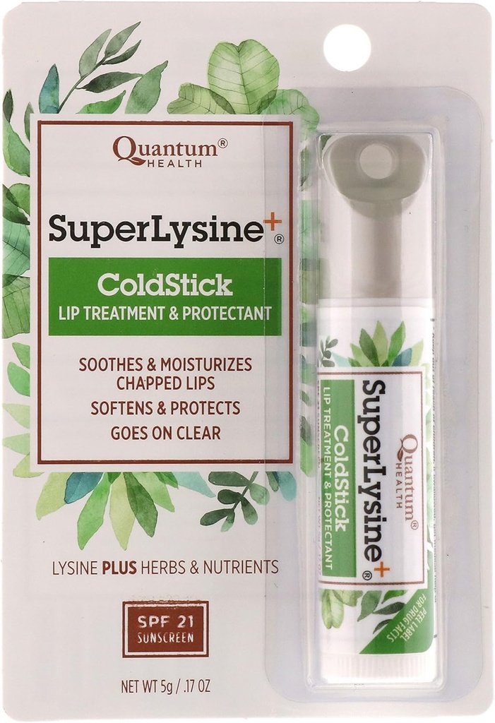 Kuantum Sağlık Lysine+ Coldstick, SPF 21, 0.17 Ounces (Pack of 2)