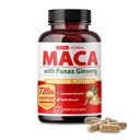 Vital Herbal Maca Root Kompleksi Ashwagandha, Tongkat Ali, Tribulus, Horny Goat Weed & Panax BTC – Enerji ve Performans için Herbal Destek – 90 Günlük Supply & Performance – 90-Day Supply