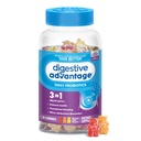 Digestive Health, Daily Probiyotiks for Women & Men, Occasional Bloating, Minor Abdominal Discomfort & Gut Health, 80ct Natural Fruit Flavors