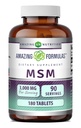 Amazing Formulas MSM (Methylsulfonylmethane) Tamam | 1500 Mg Per Yardım | 180 Tablet | Non-GMO | Gluten Free | Made in USA