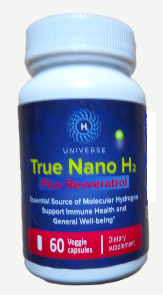 Gerçek Nano Resveratrol Tamam, 60 Capsules, Destekler Immune Health ve Anti-Aging