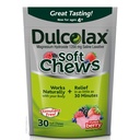 Dulcolax Soft Chews Saline Laxative Karma Berry (60ct & 30ct) 1200 mg Magnezyum Hydroxide Gentle Constipation Relief Relief Relief