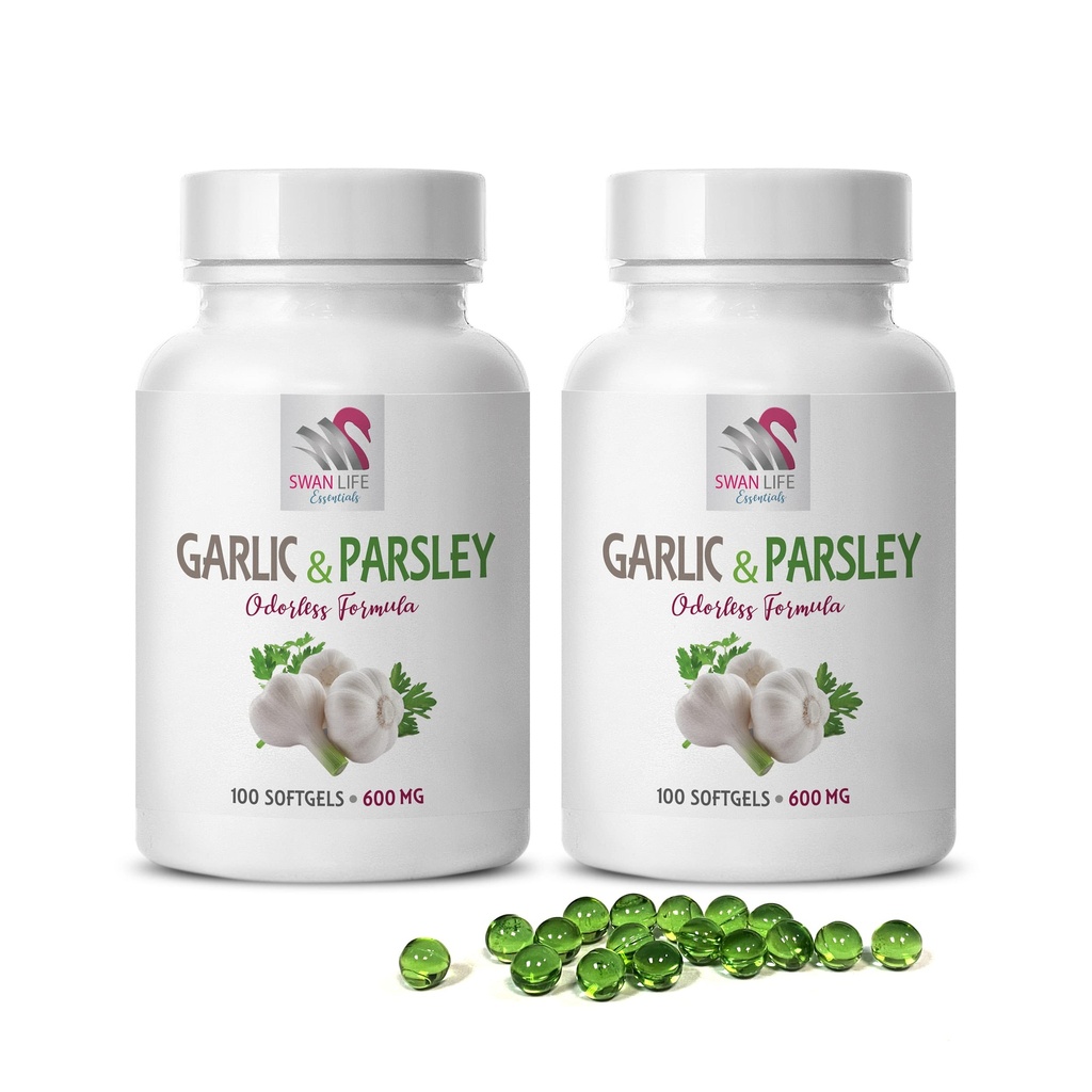 sarımsak takviyeleri - GARLIC AND PARSLEY ODORLESS FORMULA - kadınlar için kemik sağlığı vitaminleri, sarımsak allicin, tümicin, sarımsak takviyeleri,garlic parsley, parsley kapsülleri, kokuz sarımsak - 2B 200 Caps