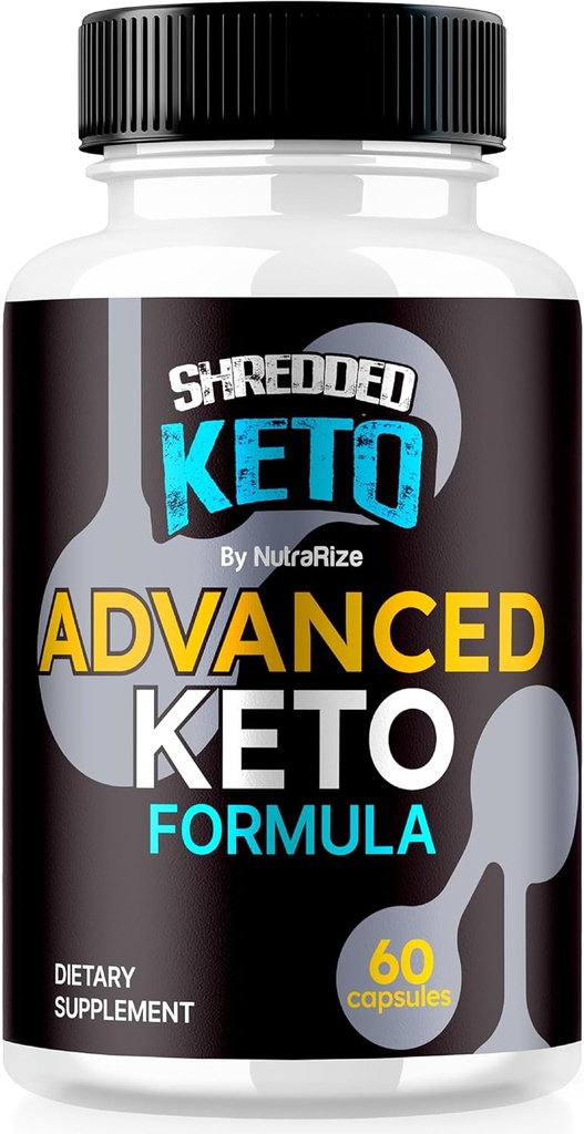 Shredded Keto Pills, Premium Keto Shred Kilo Kaybı Capsules, All Natural Keto Supplement to Support Fitness and Body Goals, Resmi ShreddedKeto İncelemeleri (60 Capsules)