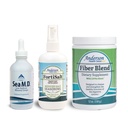 Ultimate Health Boost Sche (Trace Minerals Drops, Low sodyum Fortisalt & Fiber Mix)