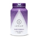 Levium Sleep Formula Supplement | Natural Relaxation Aid Capsules with Melatonin, GABA, L-Theanine, Magnezyum | 60 Kont Şişe – 30 Day Supply