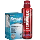 iSatori L-Carnitine LS3 Karma Berry 1500 mg (32 Hizmet) & BioGenetic Labs Forskolin Lean & Tone