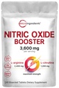 Erkekler ve Kadınlar 3,600 mg, 240 Bisected Tabletler | 80 Servisler | Max Strength Nitrik Hoffman L-Arginine & L-Citrulline | Kas, Circulation & Heart Health Support