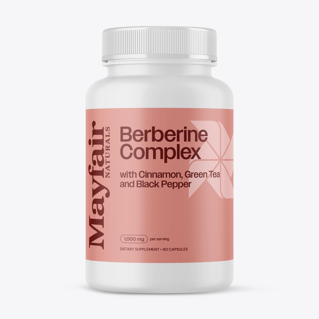 Berberine Kompleksi Tamam, Cinnamon, Green Tea ve Black Pepper 90 Capsules