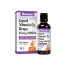 BlueBonnet Vitamin D3 1000 IU 2506 Güçlü Bones & Immune Support Supplement - Kadınlar ve Erkekler için Sıvı Vitaminler - Lanolin VIT D Drops with MCT Oil - Non-GMO, Vegetarian - Citrus Flavor - 1 Fl Oz