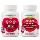 Çocuklar B12 Chewables + Melatonin 1 mg Chewables Sche