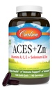 Carlson - ACES + Zn, Vitaminler A, C, E + Selenium & çinko, Hücre Sağlığı ve Immune Destek, Anti, 180 Yumuşakgels