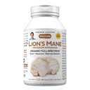 ANDREW LESSMAN Lion's Mane 360 Capsules - Organik Full Spectrum Lion's Mane Mushroom Ekstraksiyon - Sağlıklı Beyin, Bilişsel ve Nervous Sistem Fonksiyonlu - Hiçbir Katkı yok.