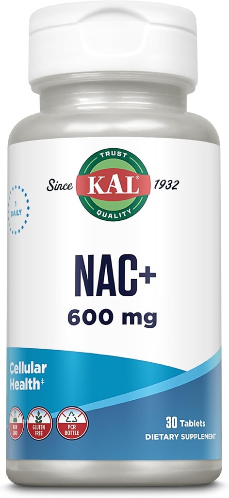 Kal 600 Mg N-Acetyl Cysteine Plus Tabletleri, 30 Kont