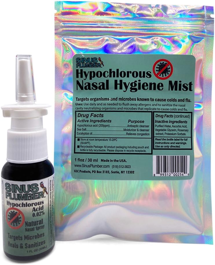 Sinus Plantber Antimik Nasal Sprey, Elektrolyzed Su ve Hipo klorus asitiyle bakteri kaldırır