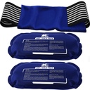 Injuries Reusable (3-Piece Set) için Buz Paketleri - Sıcak ve Soğuk Buz Paketi Terapisi Gel bal Destek - Kurtarma, Ortak ve Kas Ağrısı - Dizler, Back & More (3 Adet Set - Classic)