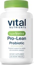 Vital Nutrients Hiperbiyotikler Pro-Lean Probiyotik for Metabolic Balance | Karb Digestion | Raf-Stable | Vegan, Süt, Gluten Free | 60 Kont
