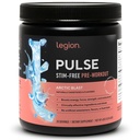 LEGION Pulse Pre Workout Supplement - All Natural Nitrik Oksit Preworkout Drink to Boost Energy, Kretine Free, Doğal olarak Tatlılanmış, Beta Alanine, Citrulline, Alpha GPC (Caffeine Free Arctic Blast)