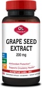 Olympian Labs Grape Tohum alıntı Capsules - 200 mg - 100 Sebze Kapsülleri Kalp Sağlığını Destekliyor, Antioksi Koruma.