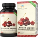 Uric Acid Support Formula | Advanced Uric Acid Cleanse & Kidney Support Supplement - Tart Cherry Industries, Celery Seed + 12 Daha Yüksek Potency Malzemeler Malzemeler, 60 Veggie Capsules