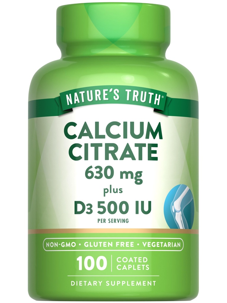 Doğanın Gerçeği D3 | 100 Caplets | Vegetarian, Non-GMO & Gluten Free Supplement